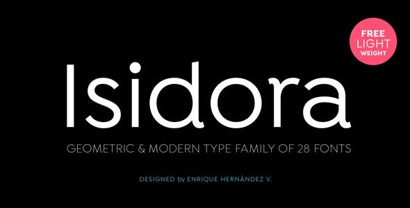 Isidora Font Family