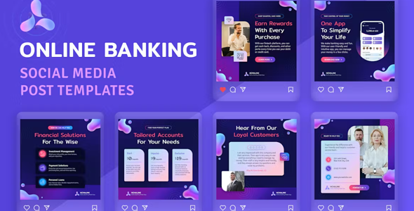 Banking and Finance Post Templates