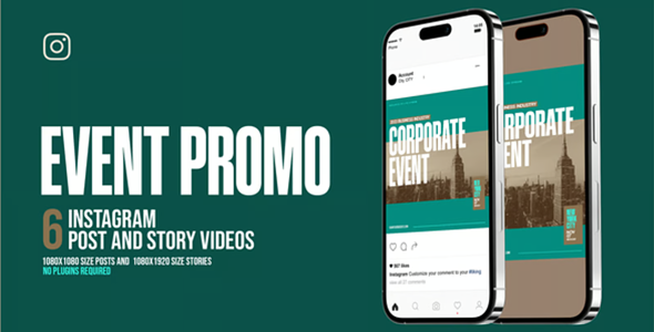 Event Promo | Instagram Posts and Stories Promo