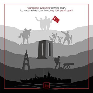 Illusmirator | Çizim & Tasarım on Instagram: “'Çanakkale Geçilmez' demişti atan, bu vatan kolay kazanılmadı Türk ey genci uyan!