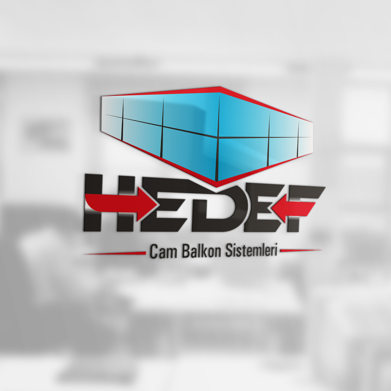 HEDEF Cam Balkon Logo